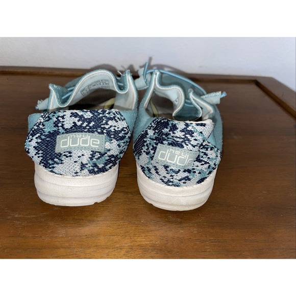 Hey Dude Women's Wendy Stretch Fleece Sea Blue Size‎ 7 - Picture 6 of 10